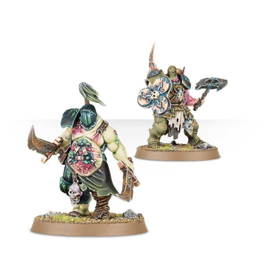 Warhammer: Age of Sigmar - Maggotkin of Nurgle: Putrid Blightkings | All Aboard Games