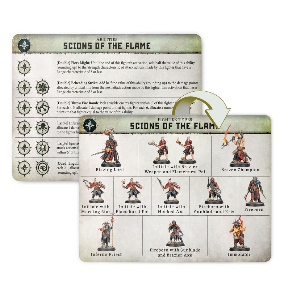 Warhammer: Age of Sigmar: Warcry - Scions of the Flame | All Aboard Games
