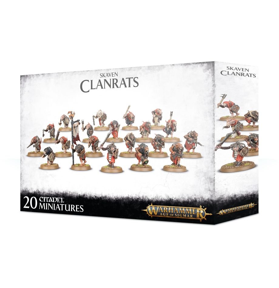 Warhammer: Age of Sigmar - Skaven: Clanrats | All Aboard Games