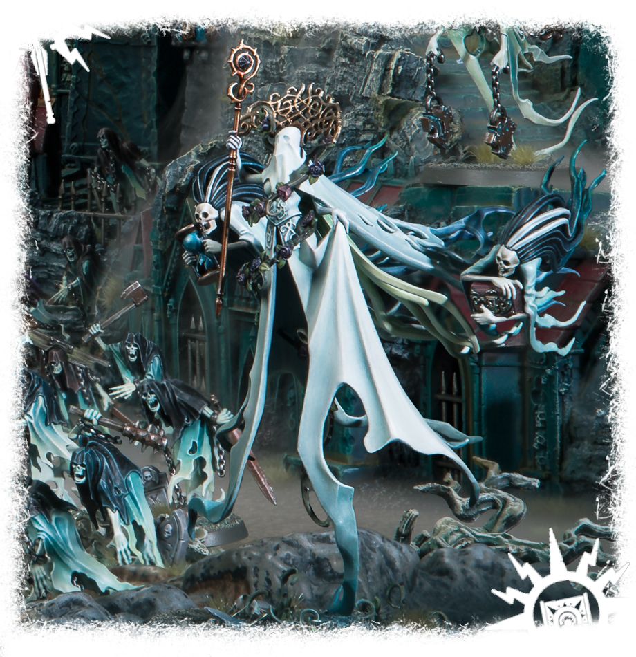 Warhammer: Age of Sigmar - Nighthaunt: Lady Olynder, Mortarch of Grief | All Aboard Games