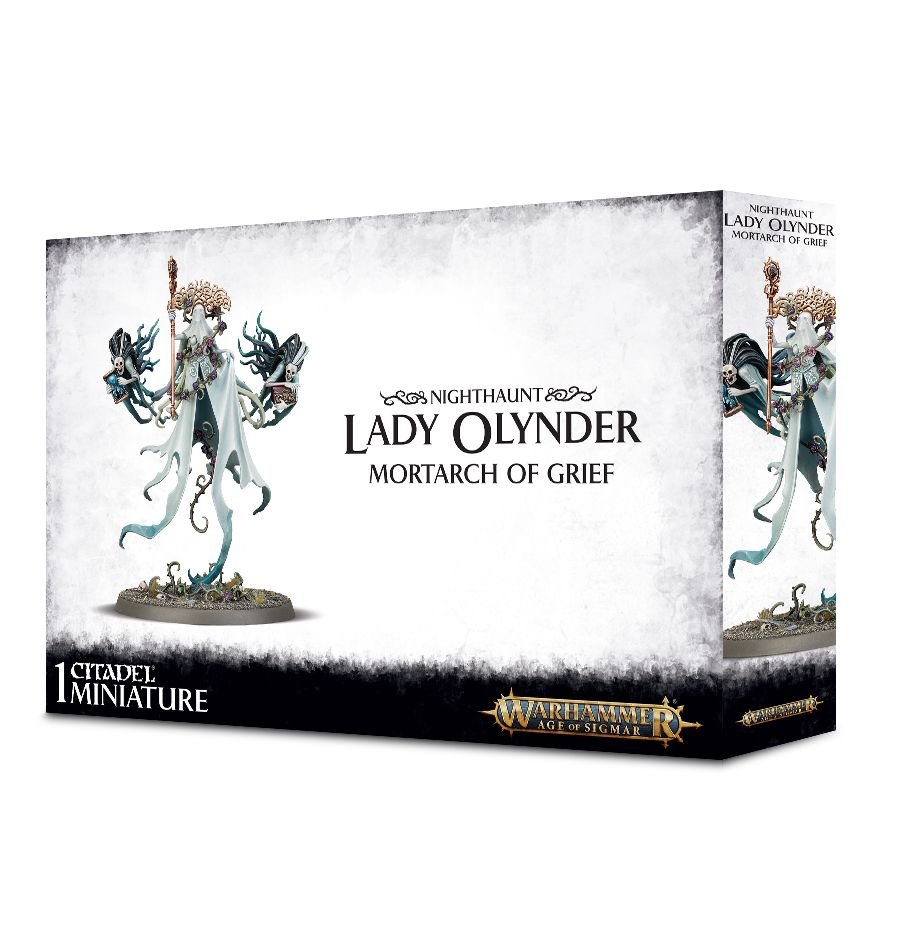 Warhammer: Age of Sigmar - Nighthaunt: Lady Olynder, Mortarch of Grief | All Aboard Games