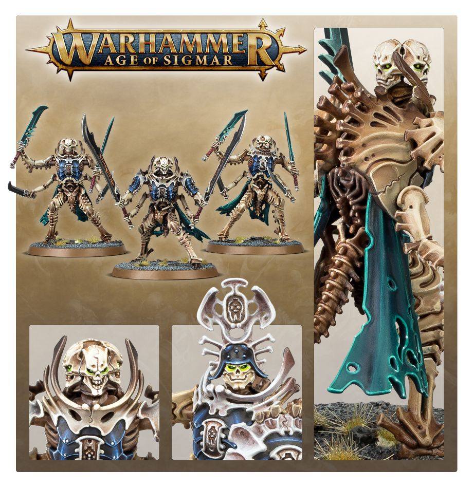 Warhammer: Age of Sigmar - Ossiarch Bonereapers: Necropolis Stalkers | All Aboard Games