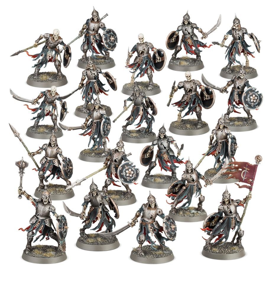 Warhammer: Age of Sigmar - Soulblight Gravelords: Deathrattle Skeletons | All Aboard Games