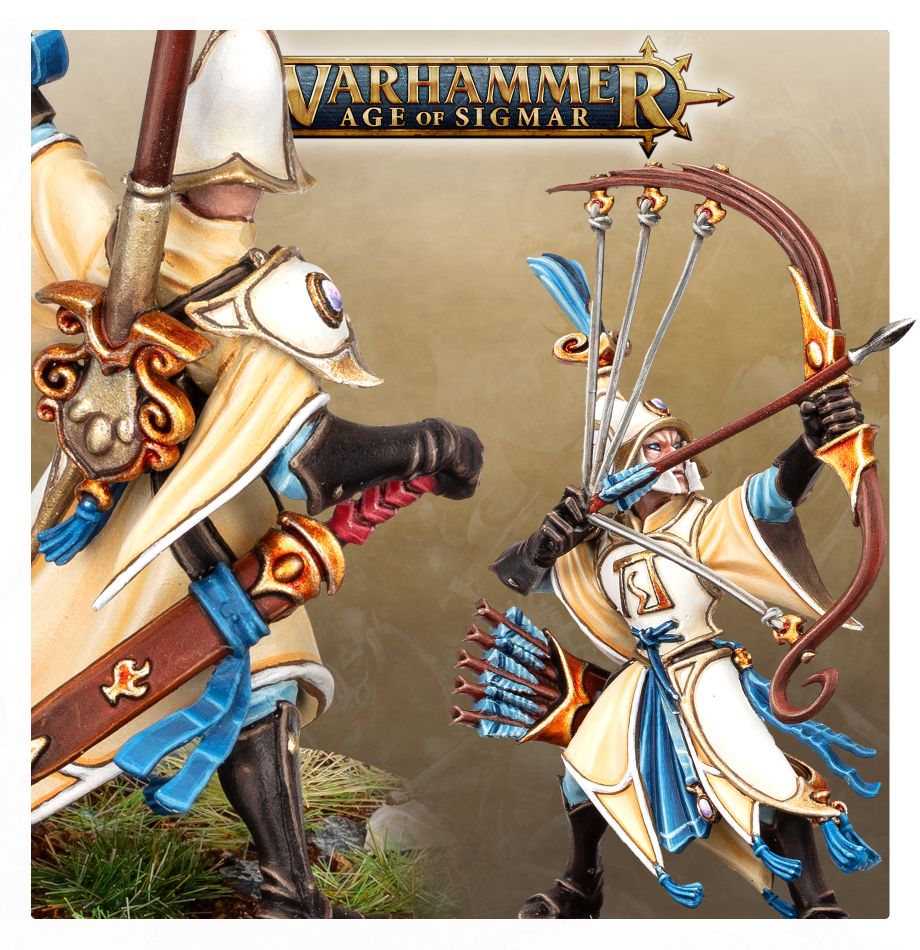 Warhammer: Age of Sigmar - Lumineth Realm-Lords: Vanari Auralan Sentinels | All Aboard Games