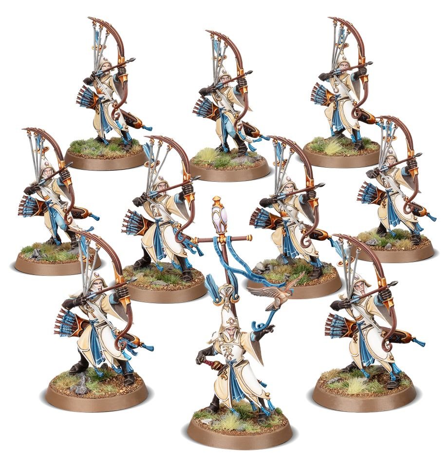 Warhammer: Age of Sigmar - Lumineth Realm-Lords: Vanari Auralan Sentinels | All Aboard Games