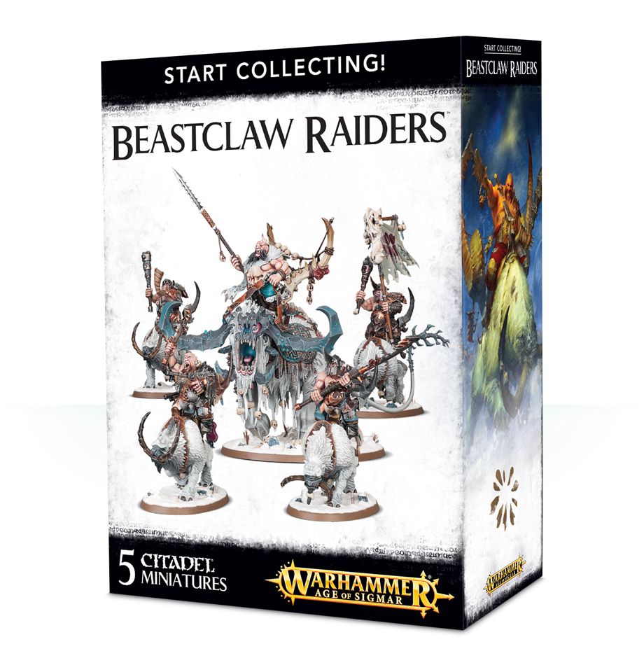 Warhammer: Age of Sigmar - Start Collecting! Beastclaw Raiders | All Aboard Games