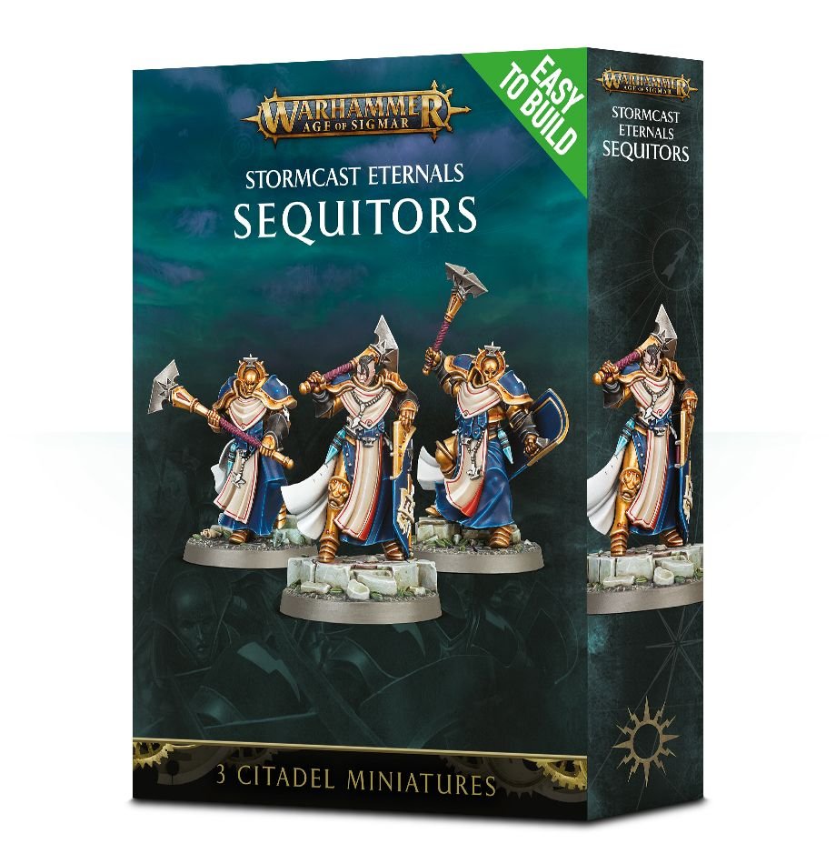 Warhammer: Age of Sigmar -  Stormcast Eternals: Sequitors (Easy to Build) | All Aboard Games