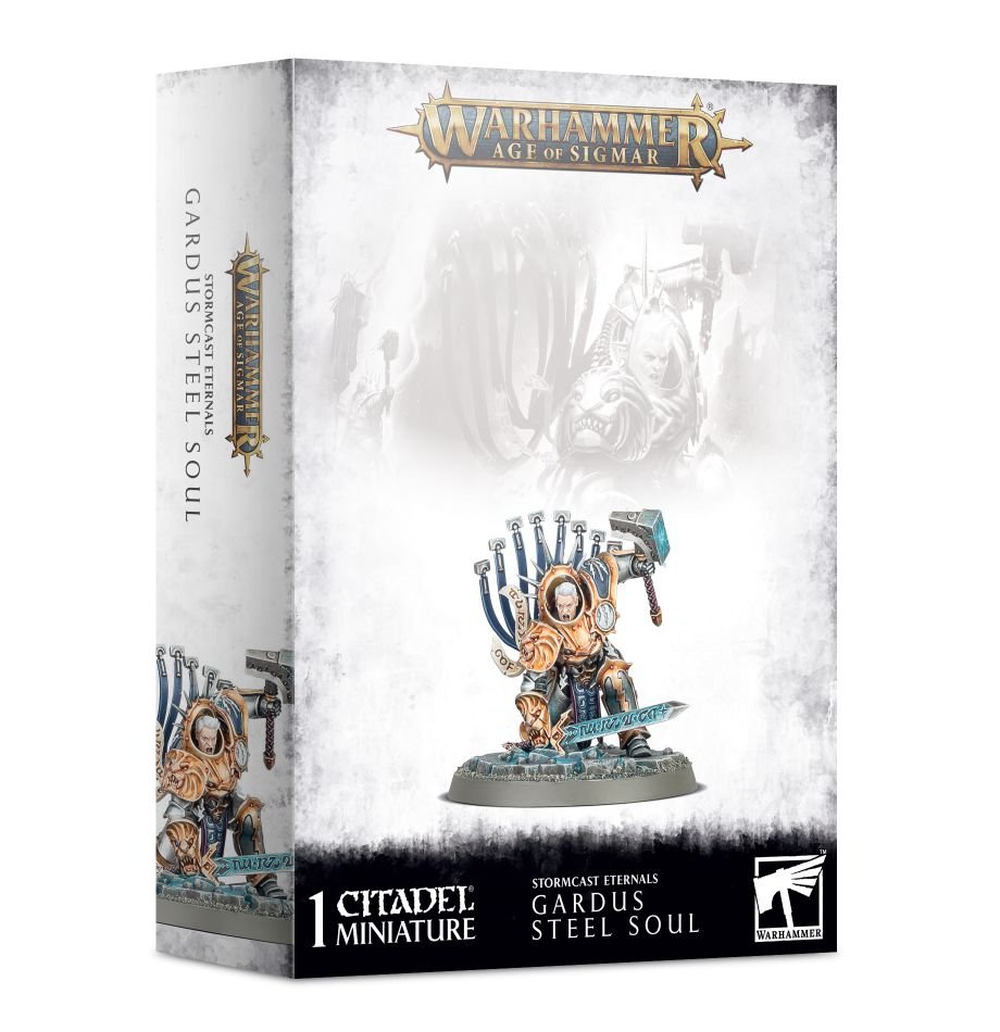 Warhammer: Age of Sigmar - Stormcast Eternals: Gardus Steel Soul | All Aboard Games