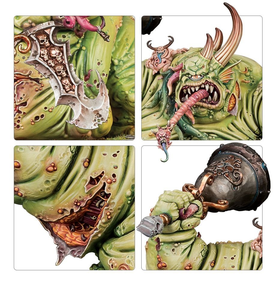 Warhammer: Age of Sigmar - Daemons of Nurgle: Great Unclean One | All Aboard Games