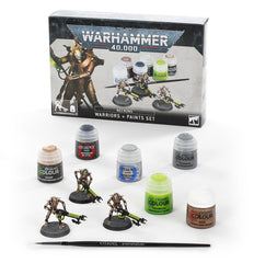 Warhammer - Necrons Warriors + Paints Set | All Aboard Games