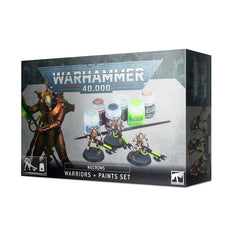Warhammer - Necrons Warriors + Paints Set | All Aboard Games