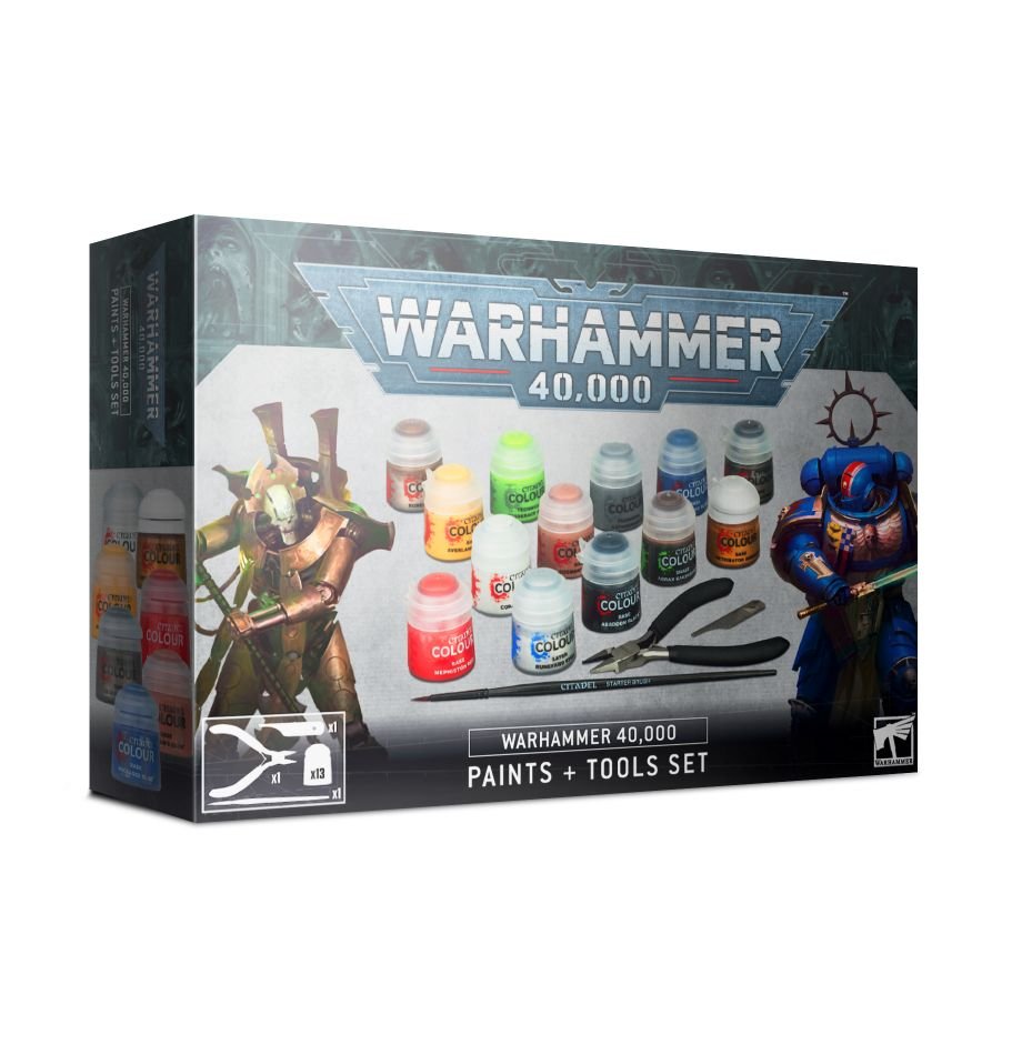 Warhammer - Warhammer 40,000: Paints + Tools | All Aboard Games