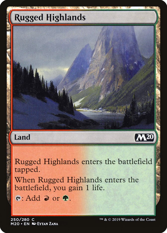 Rugged Highlands [Core Set 2020] | All Aboard Games