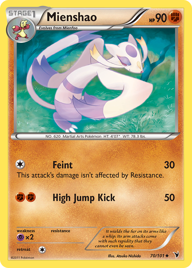 Mienshao (70/101) [Black & White: Noble Victories] | All Aboard Games