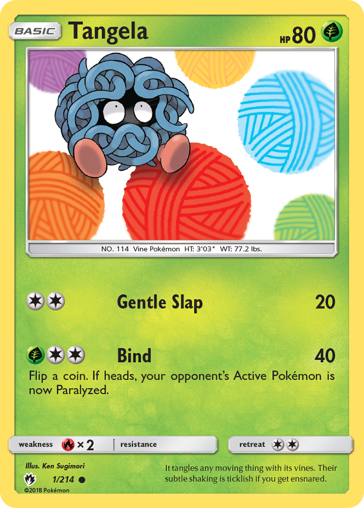 Tangela (1/214) [Sun & Moon: Lost Thunder] | All Aboard Games