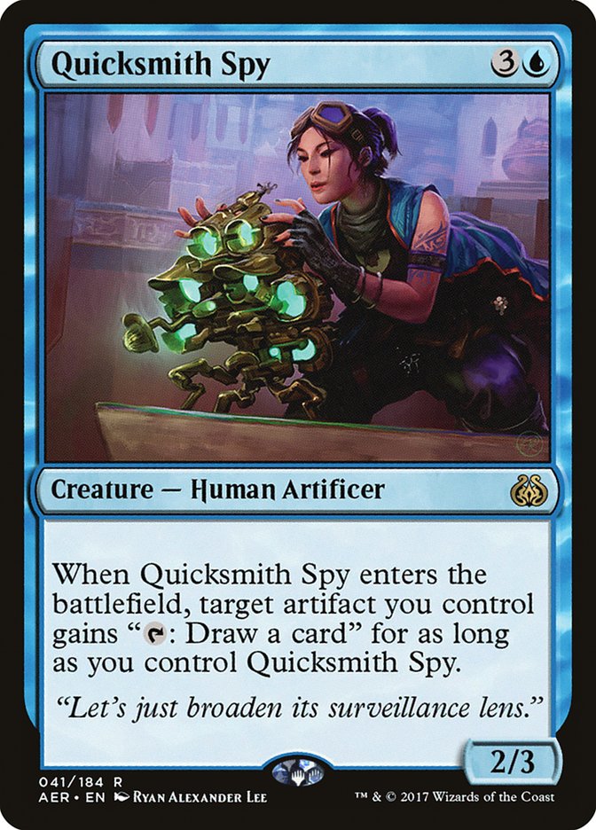 Quicksmith Spy [Aether Revolt] | All Aboard Games