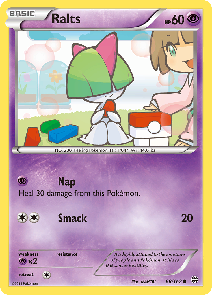 Ralts (68/162) [XY: BREAKthrough] | All Aboard Games