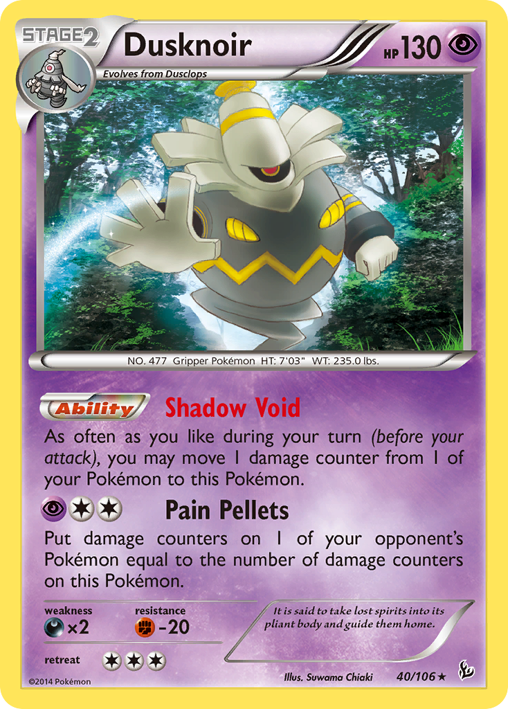 Dusknoir (40/106) [XY: Flashfire] | All Aboard Games