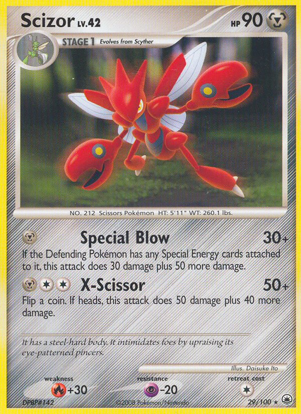 Scizor (29/100) [Diamond & Pearl: Majestic Dawn] | All Aboard Games