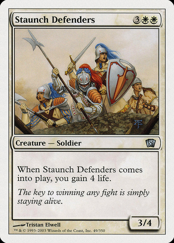 Staunch Defenders [Eighth Edition] | All Aboard Games