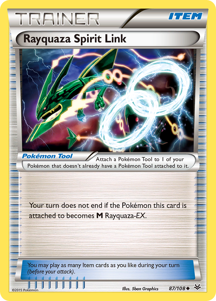 Rayquaza Spirit Link (87/108) [XY: Roaring Skies] | All Aboard Games