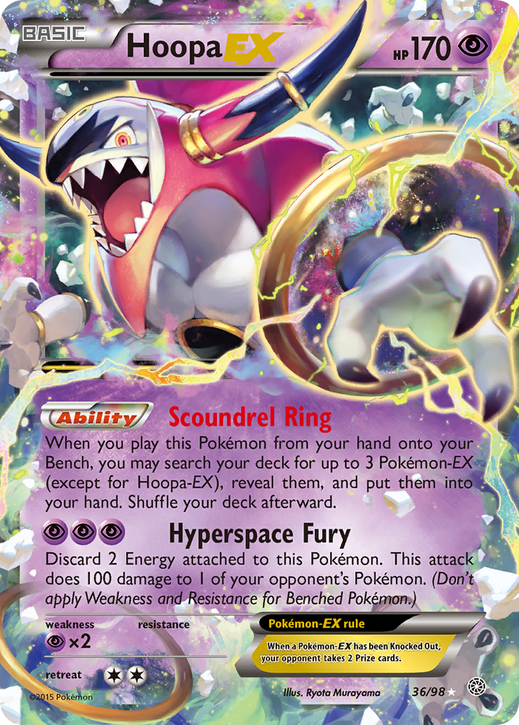 Hoopa EX (36/98) [XY: Ancient Origins] | All Aboard Games