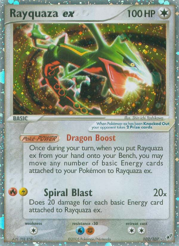 Rayquaza ex (102/107) [EX: Deoxys] | All Aboard Games