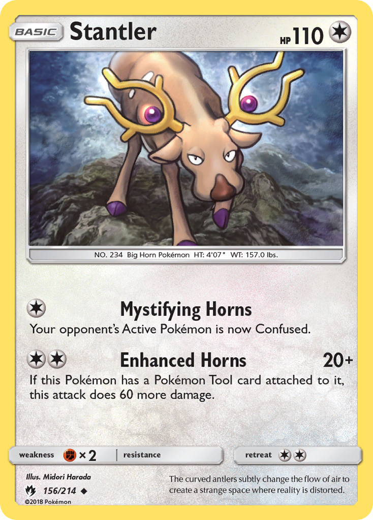 Stantler (156/214) [Sun & Moon: Lost Thunder] | All Aboard Games