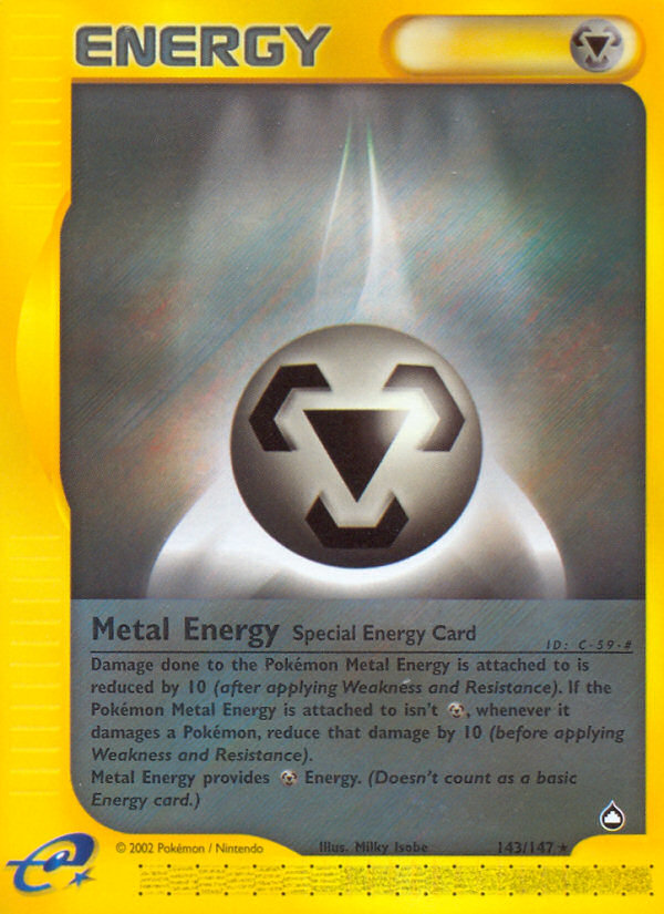 Metal Energy (143/147) [Aquapolis] | All Aboard Games