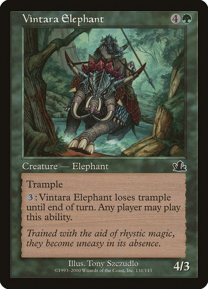 Vintara Elephant [Prophecy] | All Aboard Games