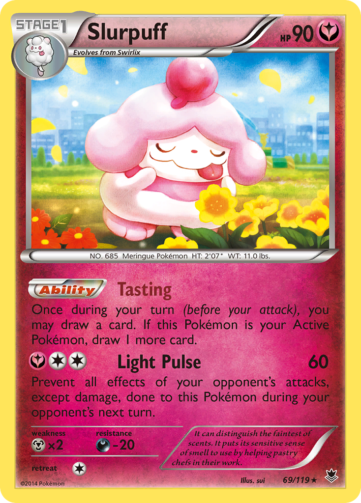 Slurpuff (69/119) [XY: Phantom Forces] | All Aboard Games