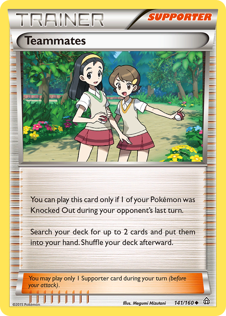 Teammates (141/160) [XY: Primal Clash] | All Aboard Games