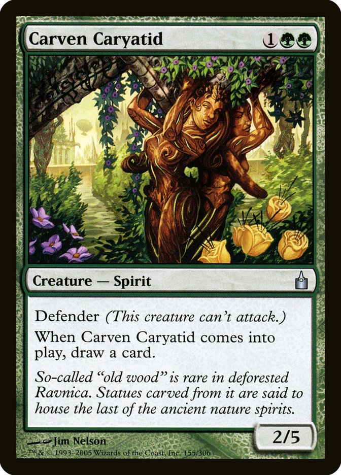 Carven Caryatid [Ravnica: City of Guilds] | All Aboard Games