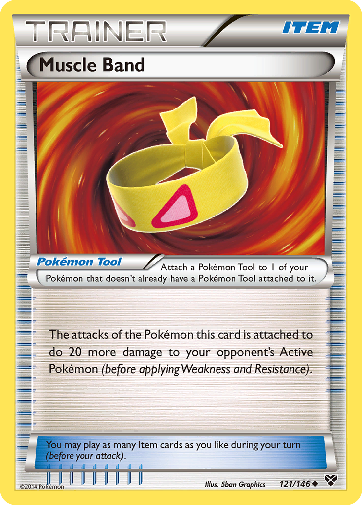 Muscle Band (121/146) [XY: Base Set] | All Aboard Games