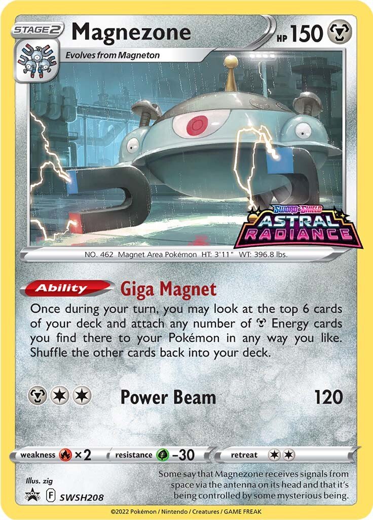 Magnezone (SWSH208) [Sword & Shield: Black Star Promos] | All Aboard Games