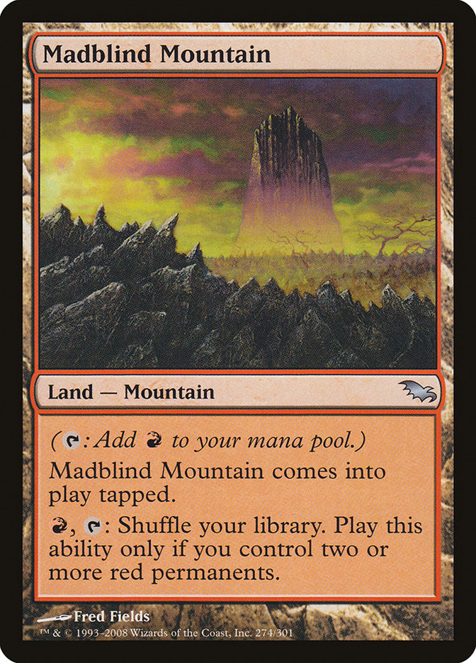 Madblind Mountain [Shadowmoor] | All Aboard Games
