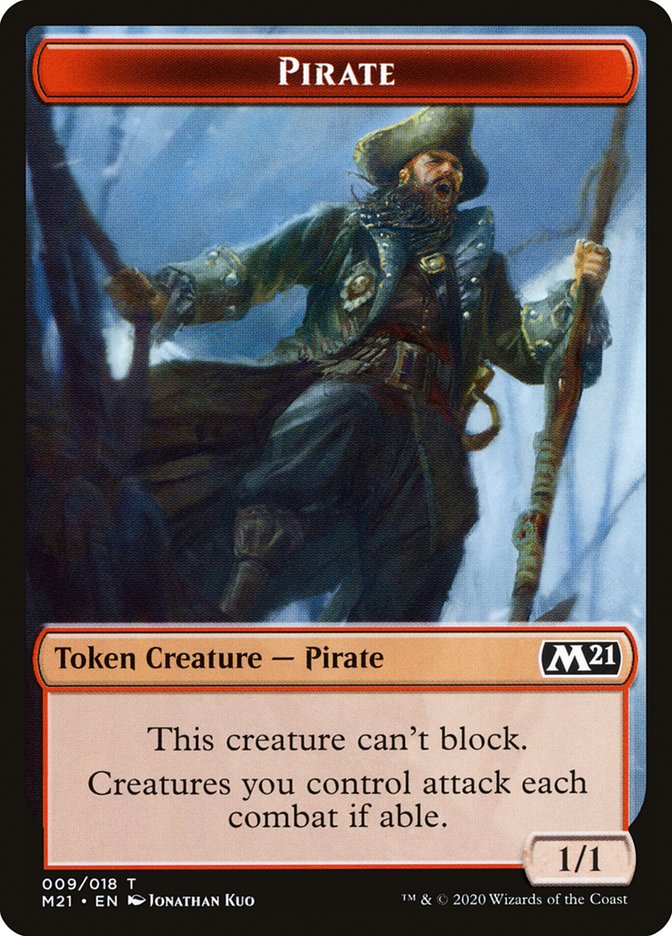 Pirate [Core Set 2021 Tokens] | All Aboard Games