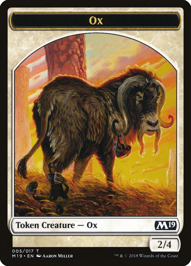 Ox [Core Set 2019 Tokens] | All Aboard Games