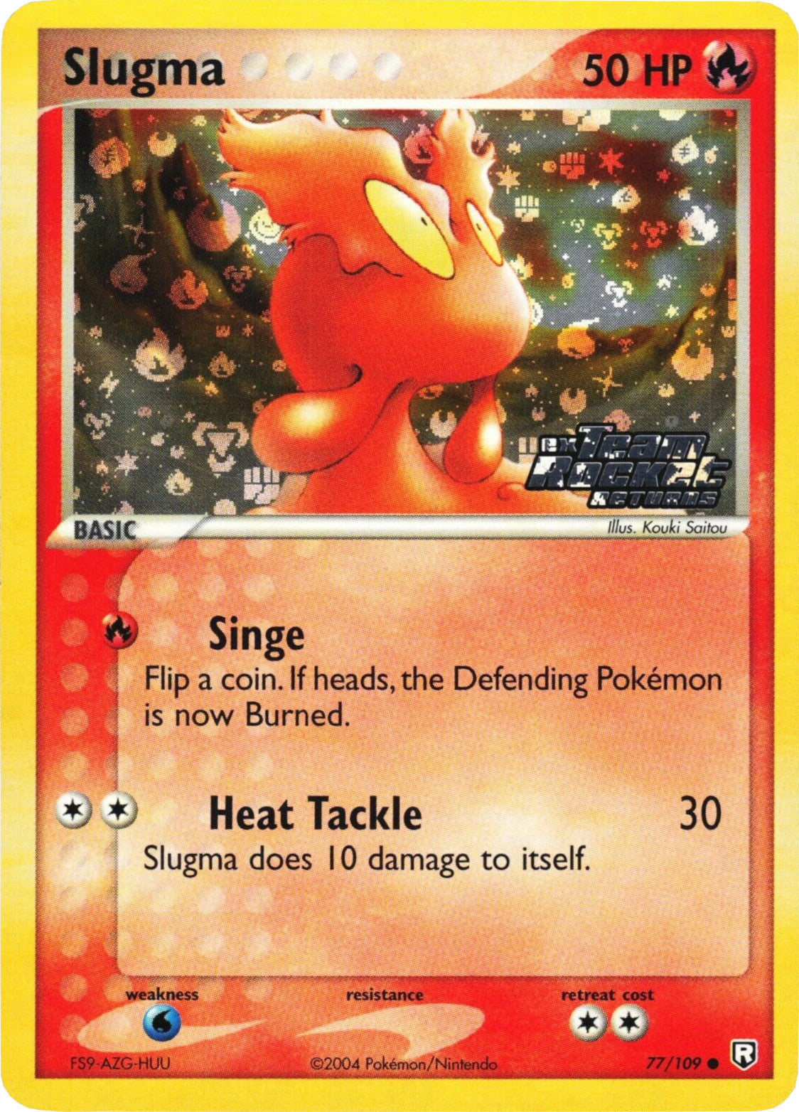 Slugma (77/109) (Stamped) [EX: Team Rocket Returns] | All Aboard Games