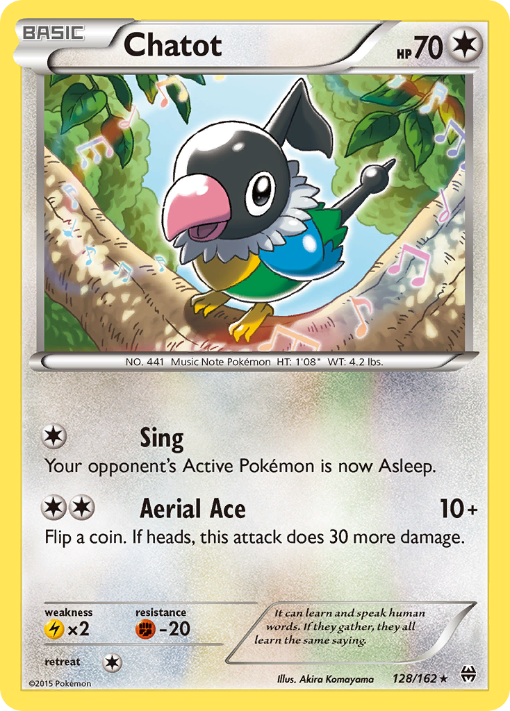 Chatot (128/162) [XY: BREAKthrough] | All Aboard Games