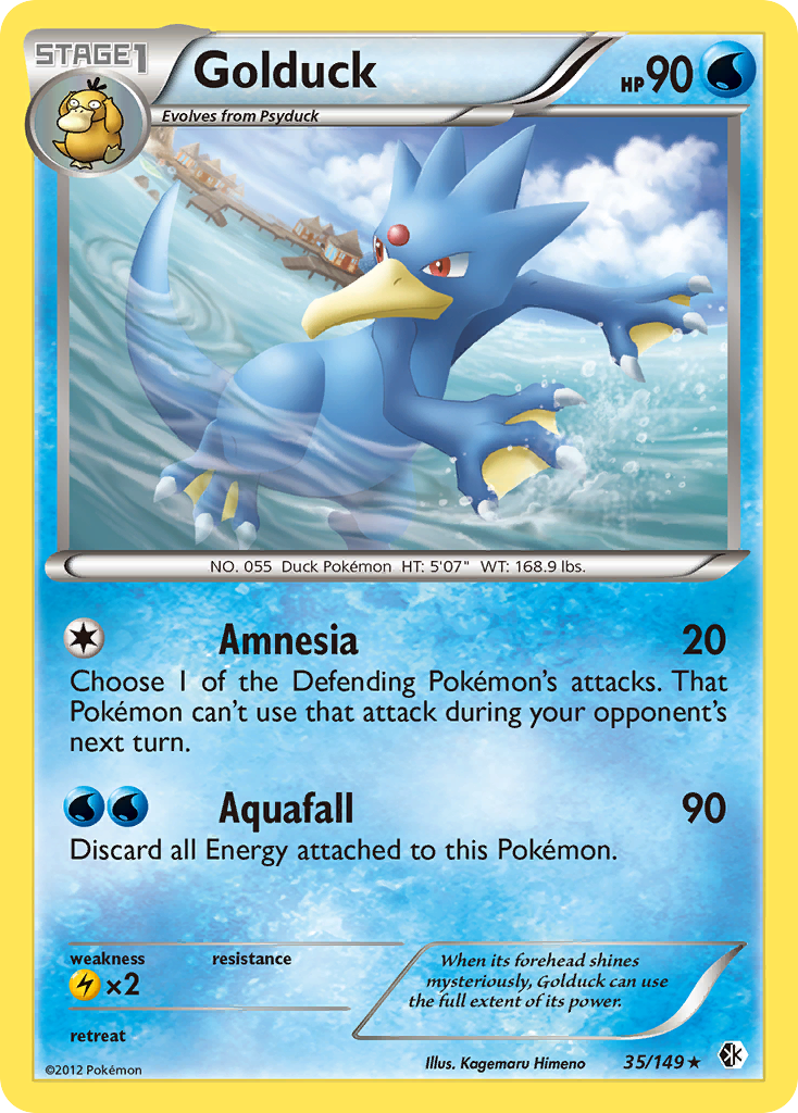 Golduck (35/149) [Black & White: Boundaries Crossed] | All Aboard Games