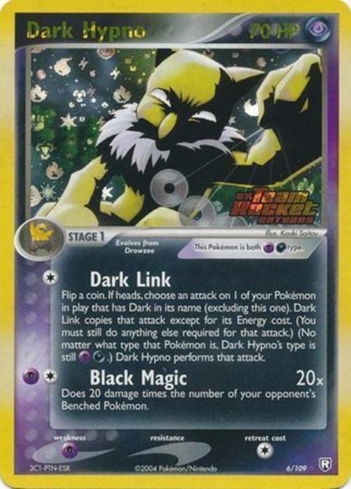 Dark Hypno (6/109) (Stamped) [EX: Team Rocket Returns] | All Aboard Games