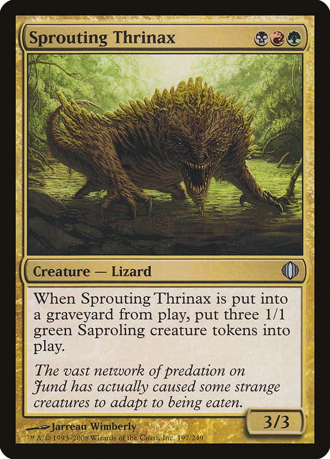 Sprouting Thrinax [Shards of Alara] | All Aboard Games