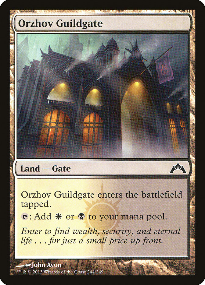 Orzhov Guildgate [Gatecrash] | All Aboard Games