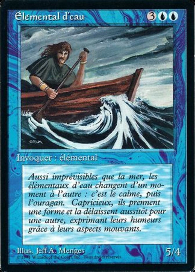 Water Elemental [Foreign Black Border] | All Aboard Games