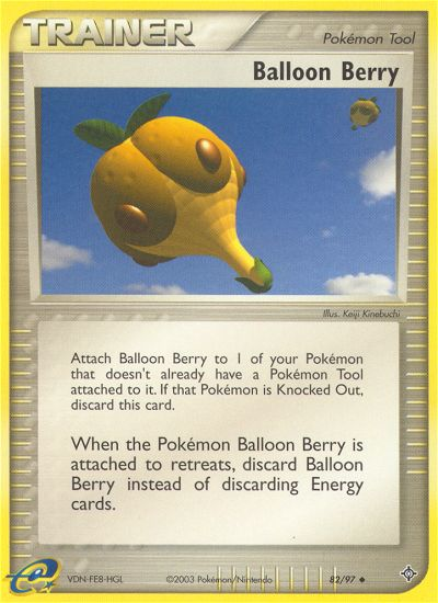 Balloon Berry (82/97) [EX: Dragon] | All Aboard Games