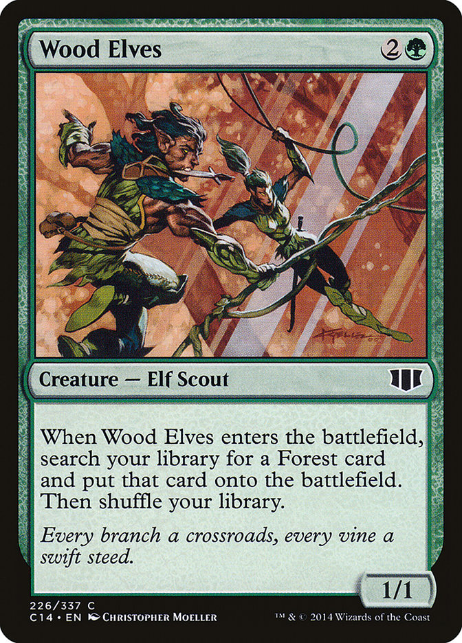 Wood Elves [Commander 2014] | All Aboard Games