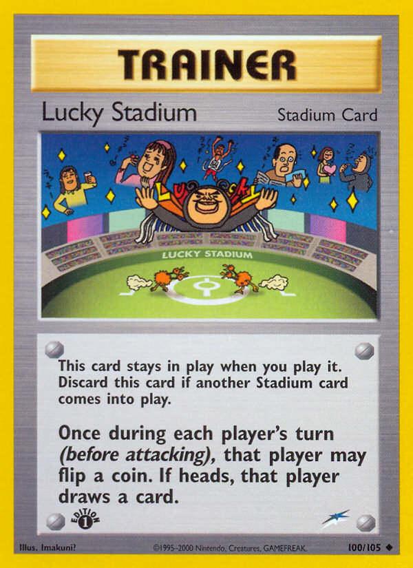 Lucky Stadium (100/105) [Neo Destiny 1st Edition] | All Aboard Games