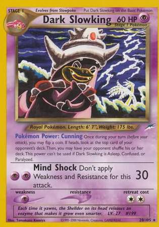 Dark Slowking (20/105) [Neo Destiny Unlimited] | All Aboard Games