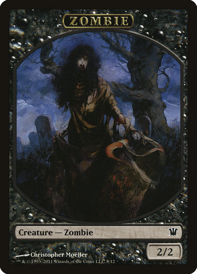 Zombie (8/12) [Innistrad Tokens] | All Aboard Games